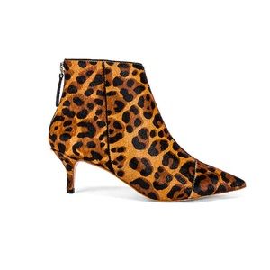 RAYE Revolve Force Bootie in Tan Leopard 7.5